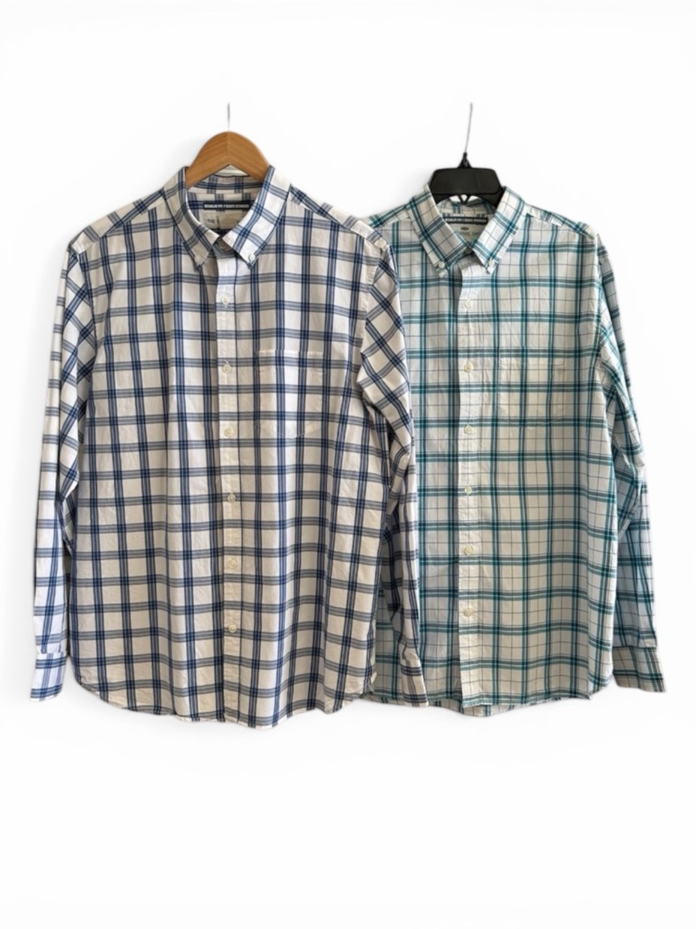 Old Navy Plaid Button Down Shirts Bundle